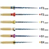 Dental Niti Super Blue Rotary Heat Activated Endodontic Canal Root Files 31mm SX-F3 Dentistry Tools Engine Use Files 4