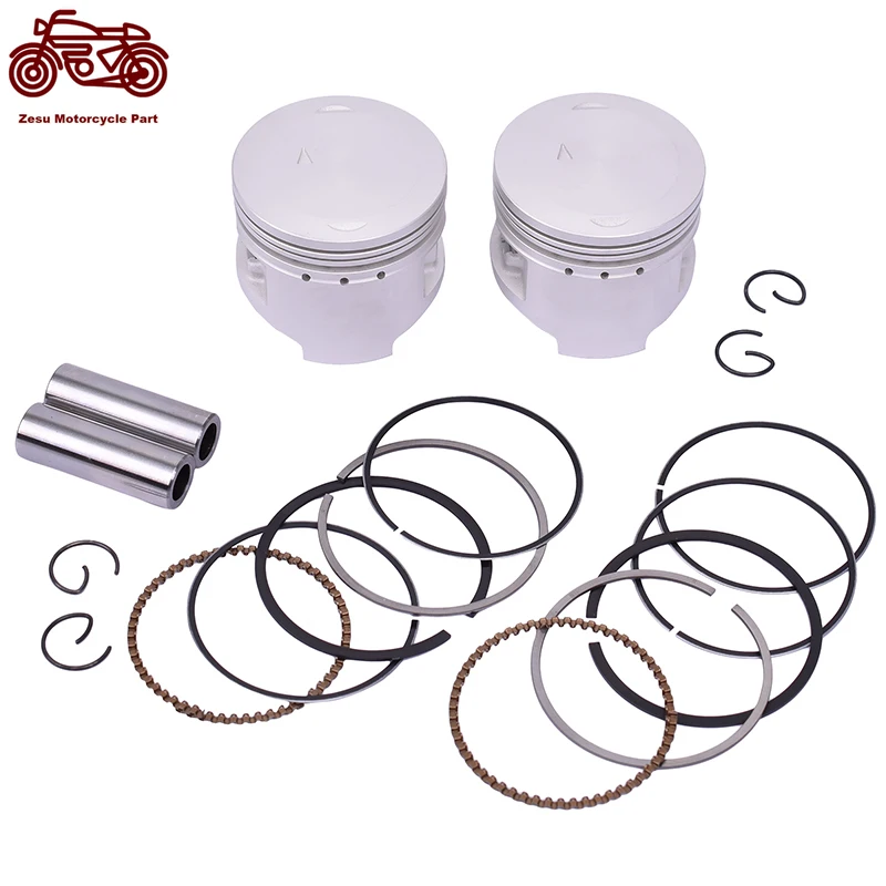 

49mm 49.25mm 49.5mm 49.75mm 50mm +25 +50 +75 +100 Motorcycle Cylinder Engine Piston Rings For Yamaha VIRAGO 250 - XV250T 2005