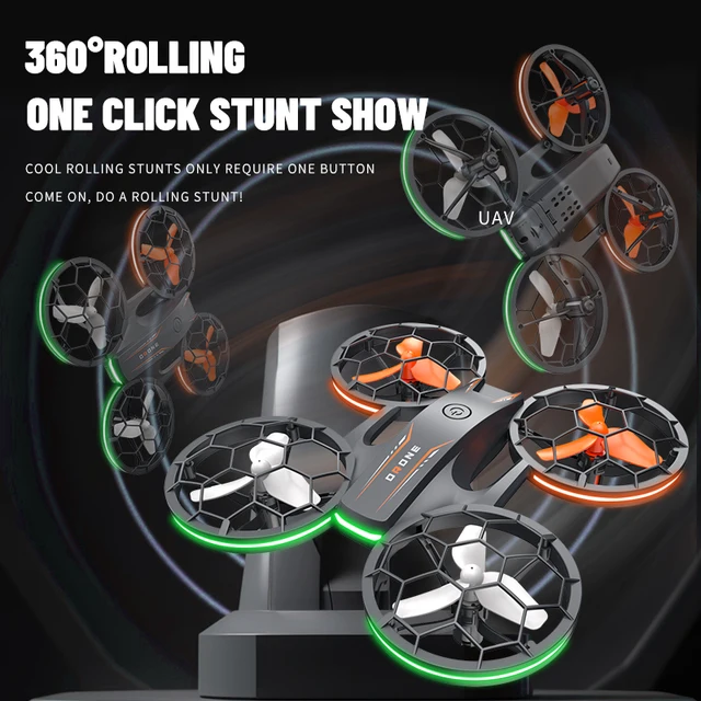 The New Drone Has A Variety Of Light Switching Quadcopter Light Changes Exquisite Storage Bag Birthday Gift Boy Toy 6