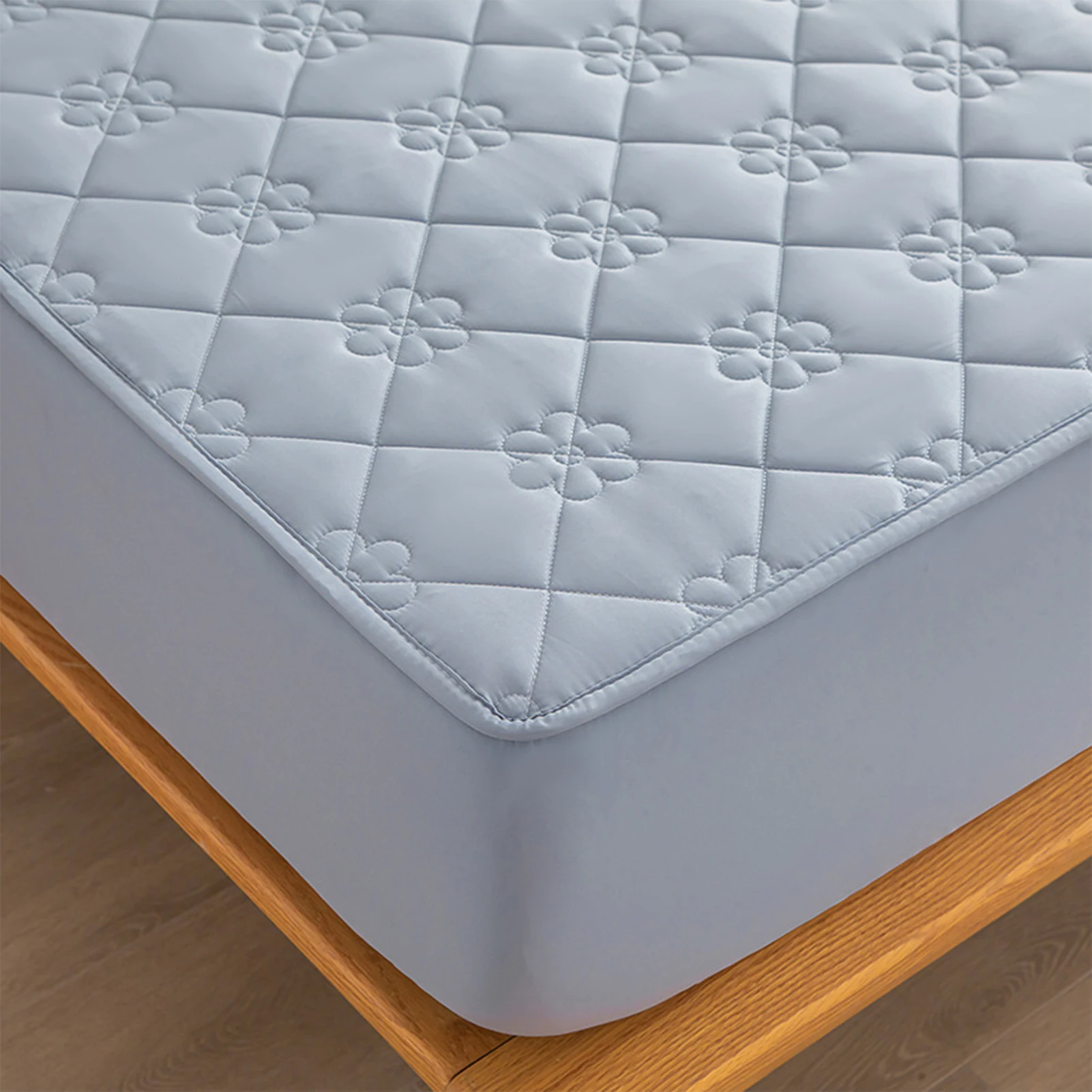 Waterproof Mattress Covers Quilted Thickened Twin King Queen Size With Elastic Band Waterproof Mattress Protector Double Bed