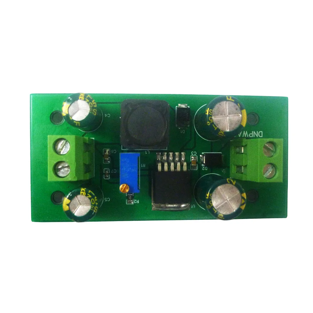 DIN 레일 마운트 ADJ 전원 공급 장치 모듈, DC-DC 스텝 다운 모듈, 5V, 12V, 24V, 조정 가능한 전압 조정기 3A, LM2596 XL2596S, 2 개