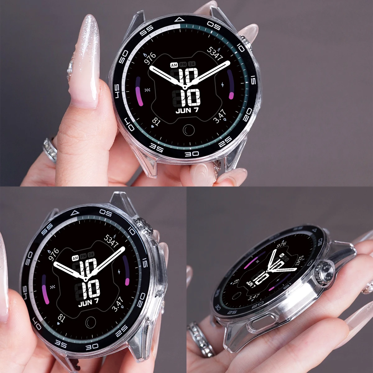 SmartWatch Protective Case & Bumper Cover - Premium Accessories for Huawei Watch GT Series