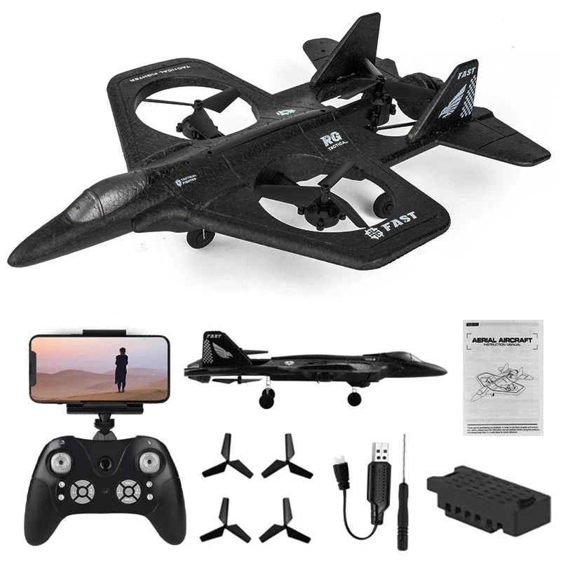 36CM 2.4G 1080P RC Plane Drone HD 