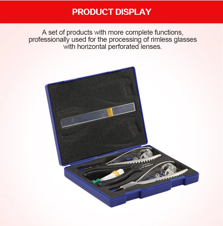 Eyeglasses Repair Maintenance Pliers Set Silhouette Plier Tool Kit Optical Shop Optical Tools Rimless Disassembly