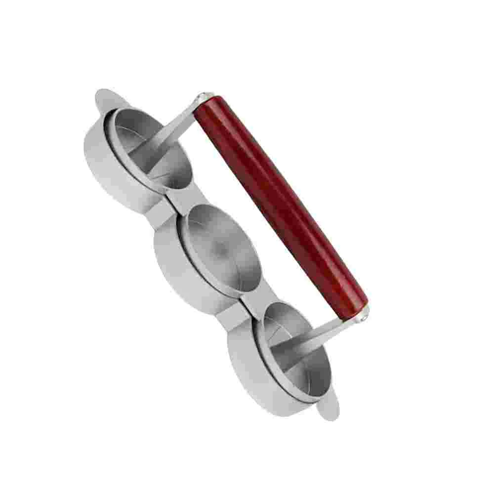 

DIY Press Patty Maker Meat Press Tool Burger Maker Mold Burger Press Maker Tool (3 Compartments)