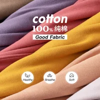 T-shirts en coton peigné pour hommes et femmes, 6.7oz, 190g/m2, hauts solides, uniforme d'équipe personnalisé, vêtements de classe, marque d'été personnalisée 3
