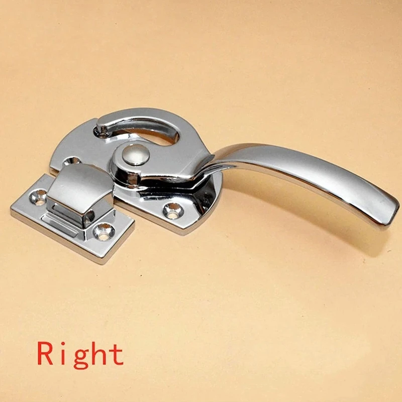 Alloy Oven Door Lock Heavy Duty Industrial Mechanical Flat Pressure Hardware Dropship