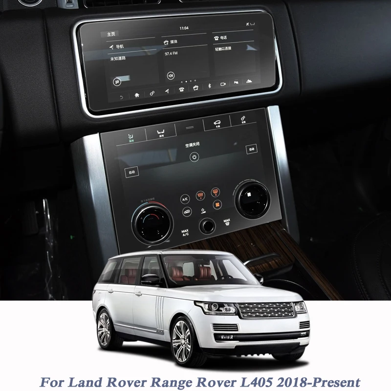 Auto TPU Klima Control Film GPS Navigation Bildschirm Film Dashboard Display Film Für Land Rover Range Rover L405 2018-präsentieren