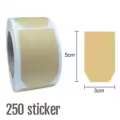 B - 250 Pcs