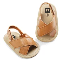 Summer Baby Boys Shoes Breathable Anti-Slip Shoes Tassel Design Sandals Toddler Soft Soled First Walkers 6