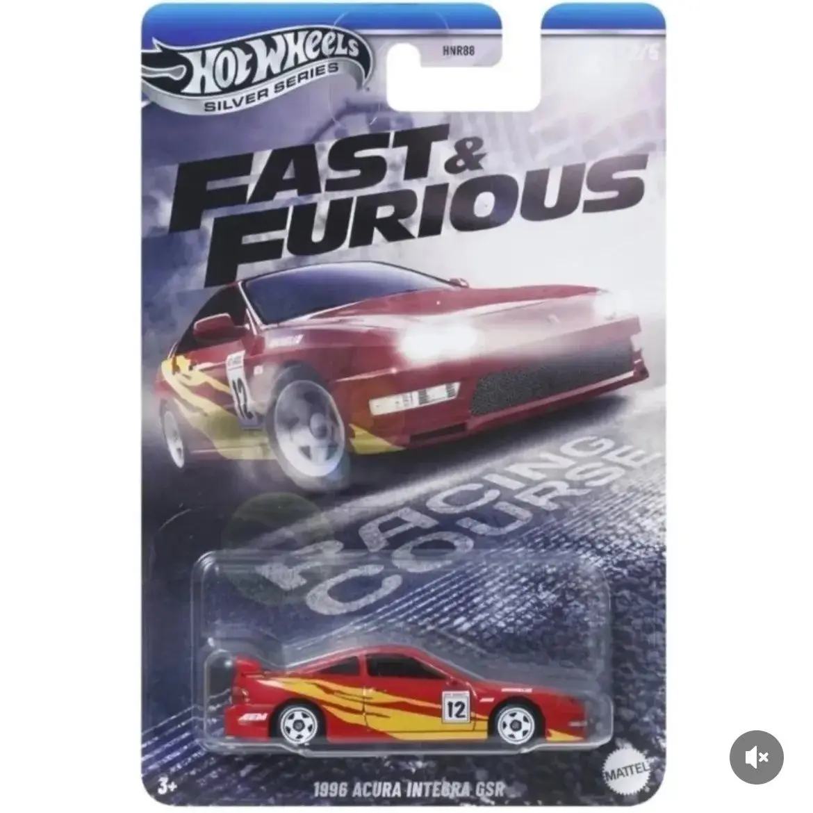 2025 Hot Wheels FAST & FURIOUS HNR88 Series Alloy Car Model 1/64