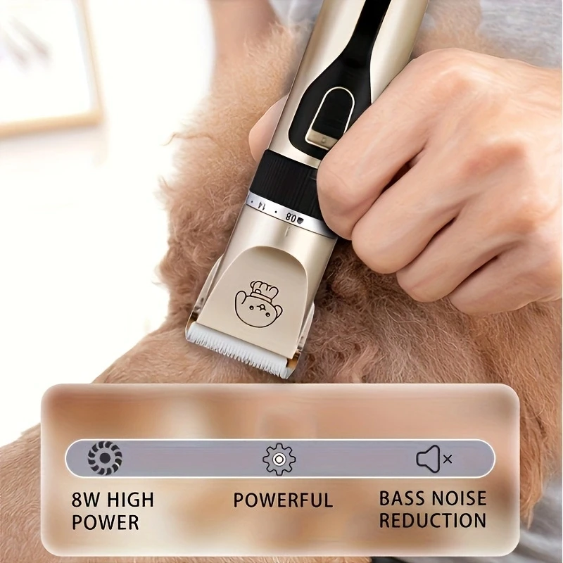 Professional Pet Hair trimmer Set Silent electric clipper Efficient hair trimmer for dogs and cats