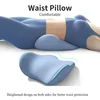 Lumbar Support Pad Lumbar Pad Sleep Pillow Ergonomic Waist Protection Soft and Comfortable Memory Cotton Back Support