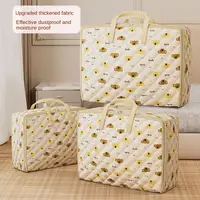 Non-Woven Quilt Storage Bag Large-capacity Portable Clothing Finishing Pouch Foldable Moisture-Proof Packing Bag Household 2