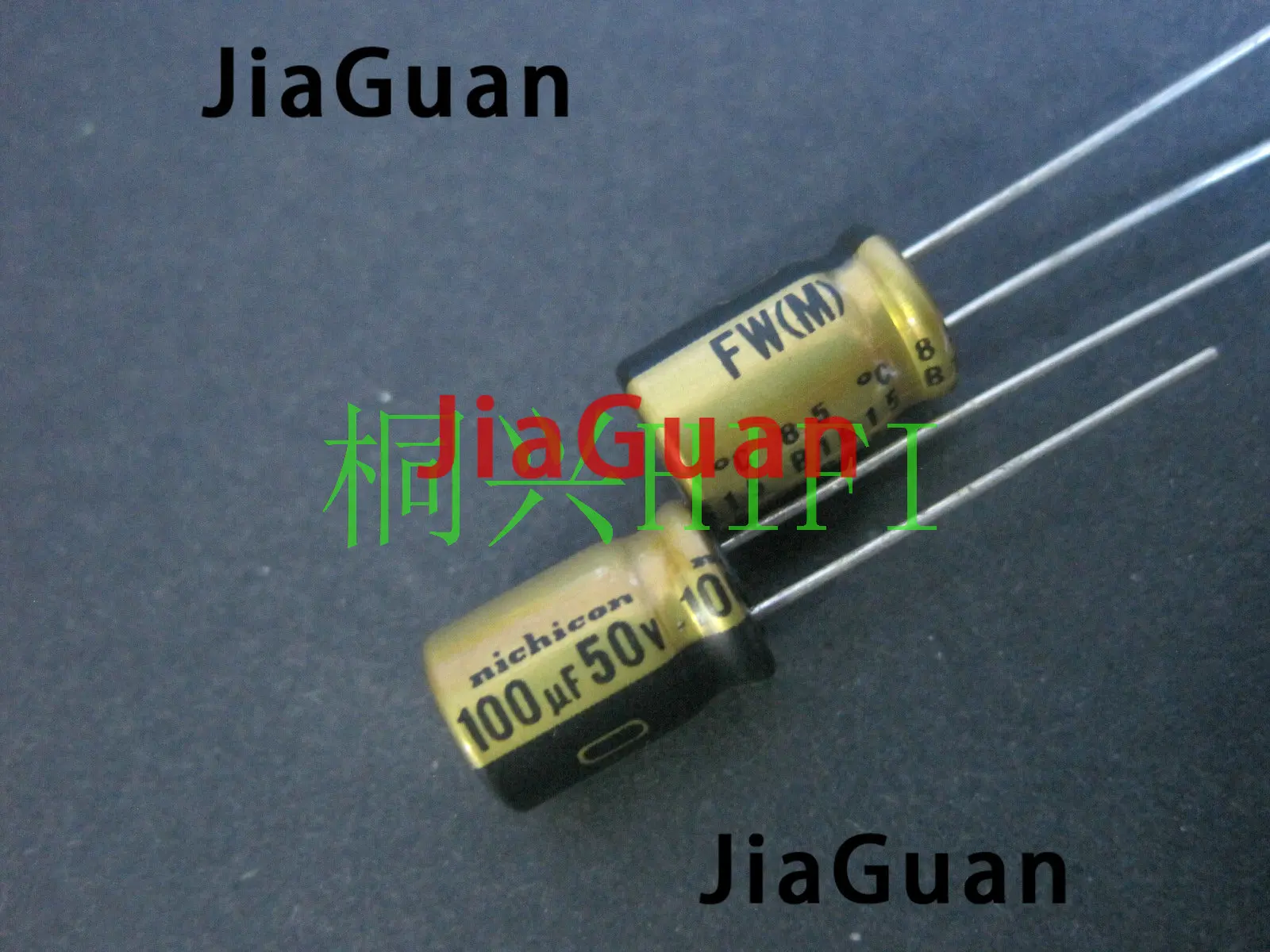 20pcs New Nichicon Fw 100uf 50v 8x11.5mm Audio Electrolytic Capacitor