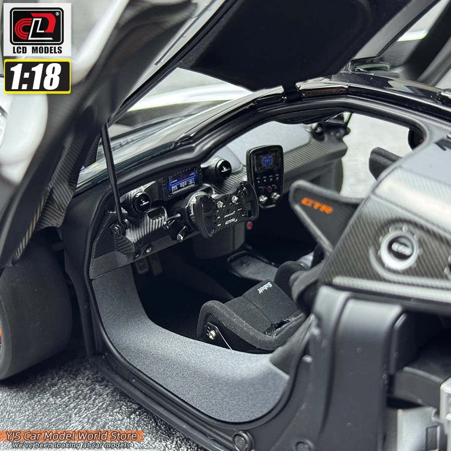 先行販売：LCD 1:18 マクラーレン・セナGTRカーモデル メタル製 静態