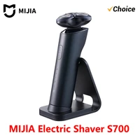 New MIJIA Electric Shaver S700 Portable Flex Razor 3 Head Shaving IPX7 Waterproof Washable Beard Trimmer Trimer Cutter 30 day