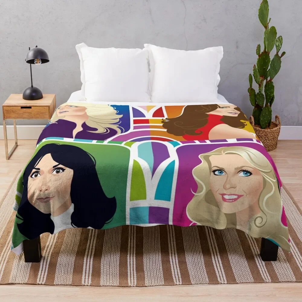 

Одеяло с изображением ангелов, роскошное Брендовое тепловое одеяло для путешествий, большие зимние одеяла