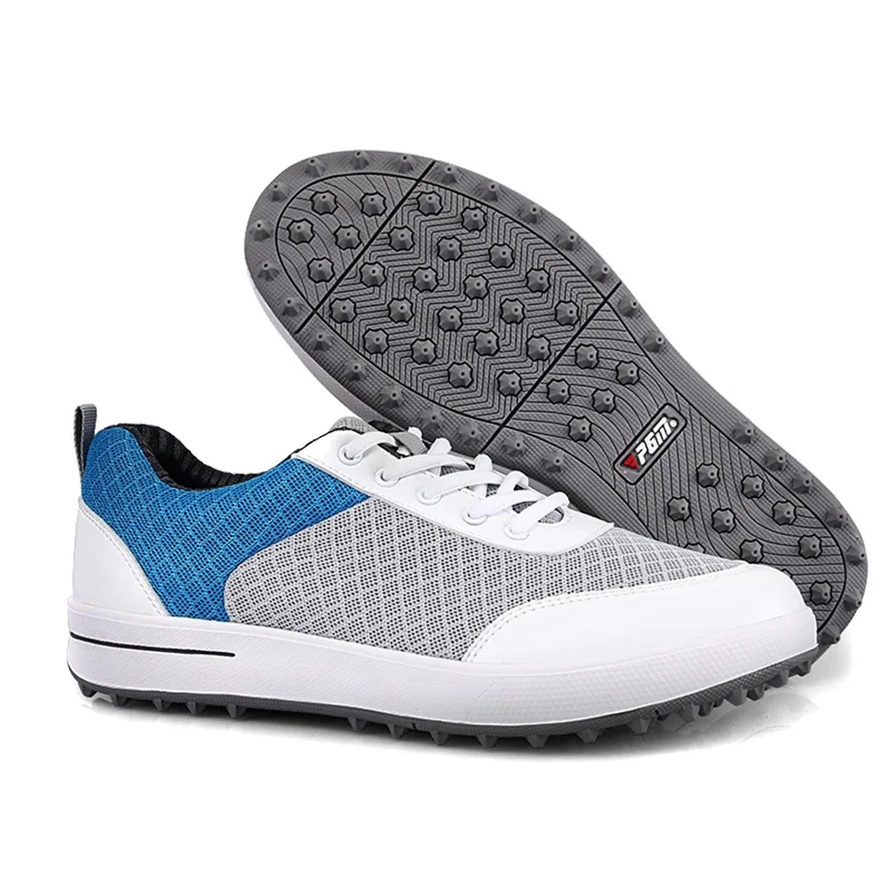 pgm-women`s-professional-fixed-spikes-anti-slip-mesh-microfiber-golf-shoes-ladies-breathable-leisure-sports-golf-sneakers