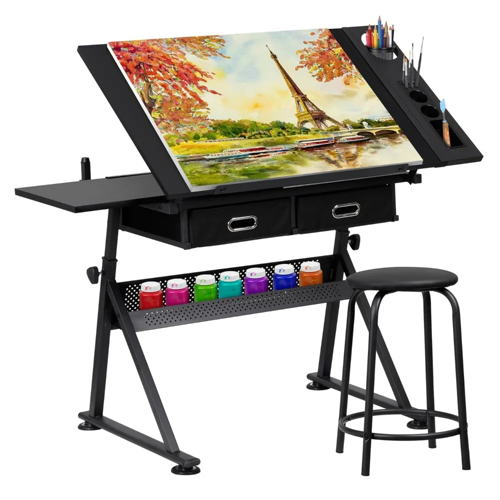 Adjustable Drafting Art Desk 1