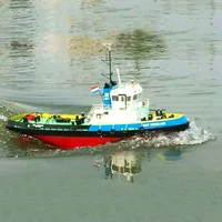 SMIT Tugboat Remote Control Simulation Civil Model Making DIY Wooden Kit Non-finished Products 1