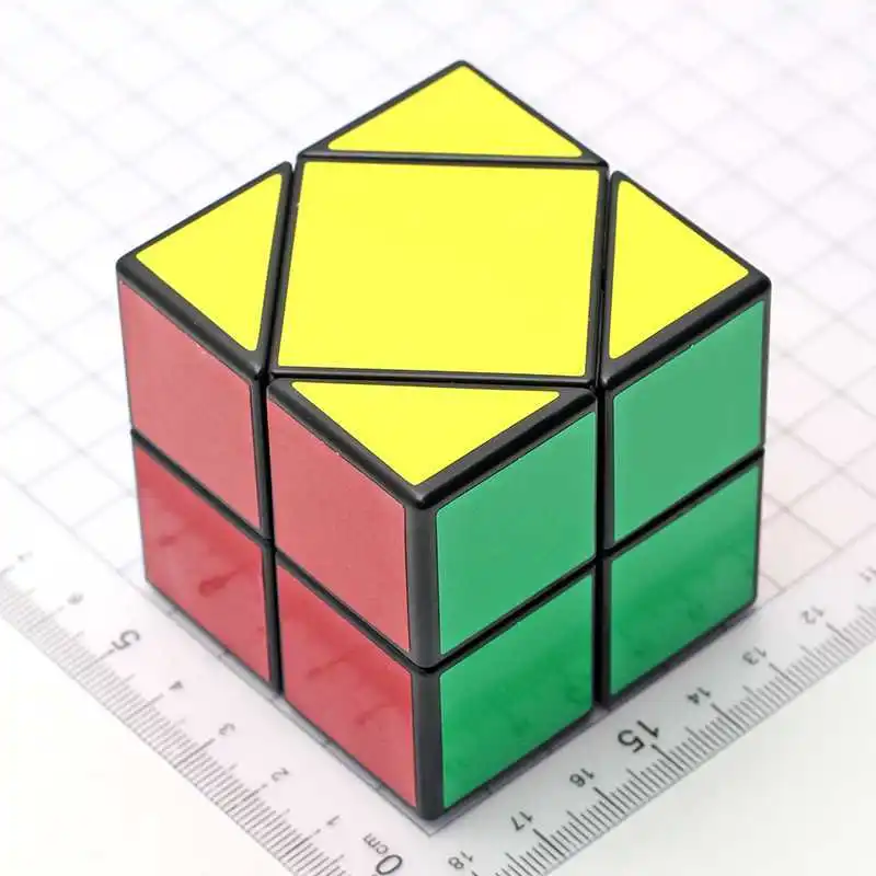 DuoMi Skew Cube 2x2 어린이 및 성인을 위한 교육용 퍼즐 장난감 생일 크리스마스 선물 кубик рубика профессиональный