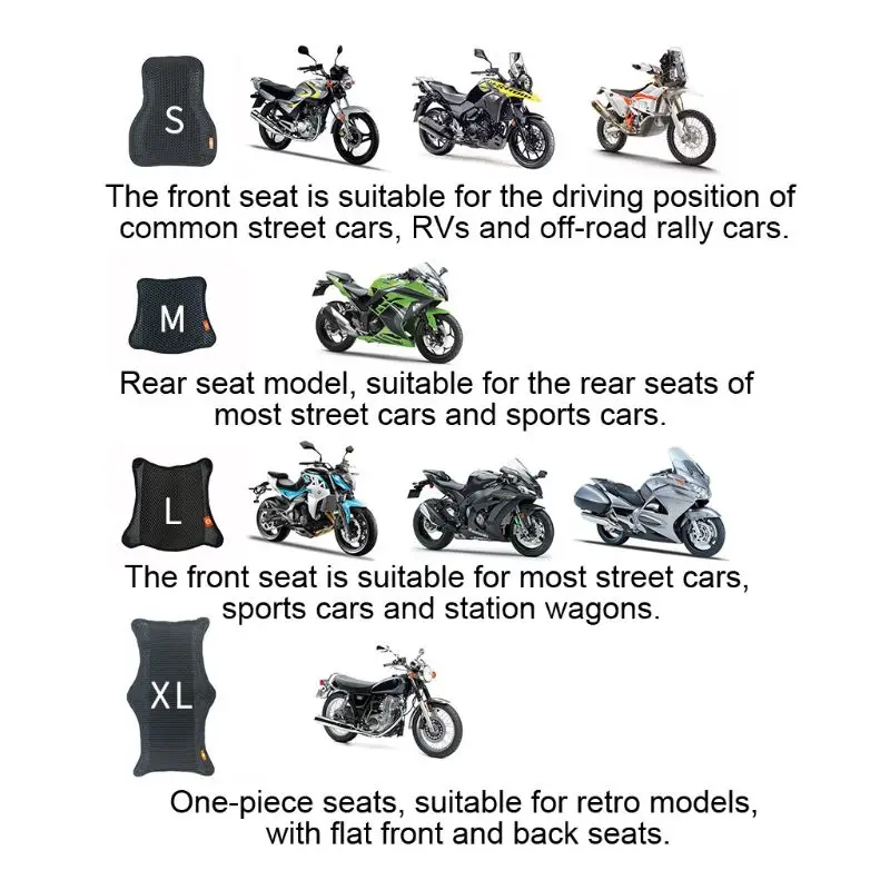 

Portable Protector Sleeve for Motorcycle Scooter for Seat Protective Cover Shelt
