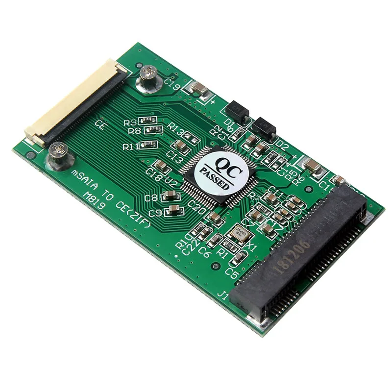 

MINI pcie pci-express PCI-E express mSATA SSD к 40-контактной адаптерной карте ZIF для жесткого диска Toshiba или Hitachi ZIF CE HDD