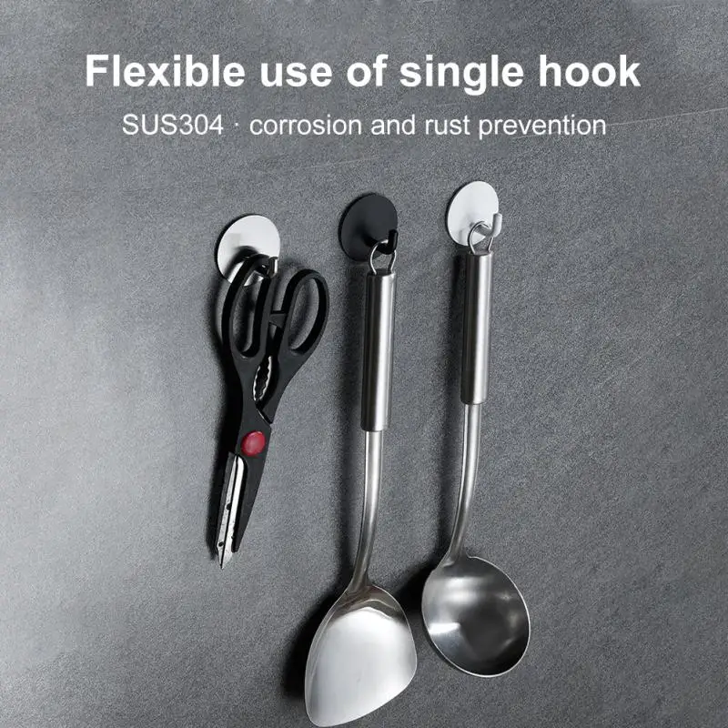 24 Styles Stainless Steel Wall Hook Self Adhesive Hooks Towel Key Umbrella Hanger Kitchenware Storage Hook Kitchen Bathroom self adhesive hooks multifunctional hooks kitchen hook self adhesive wall hooks