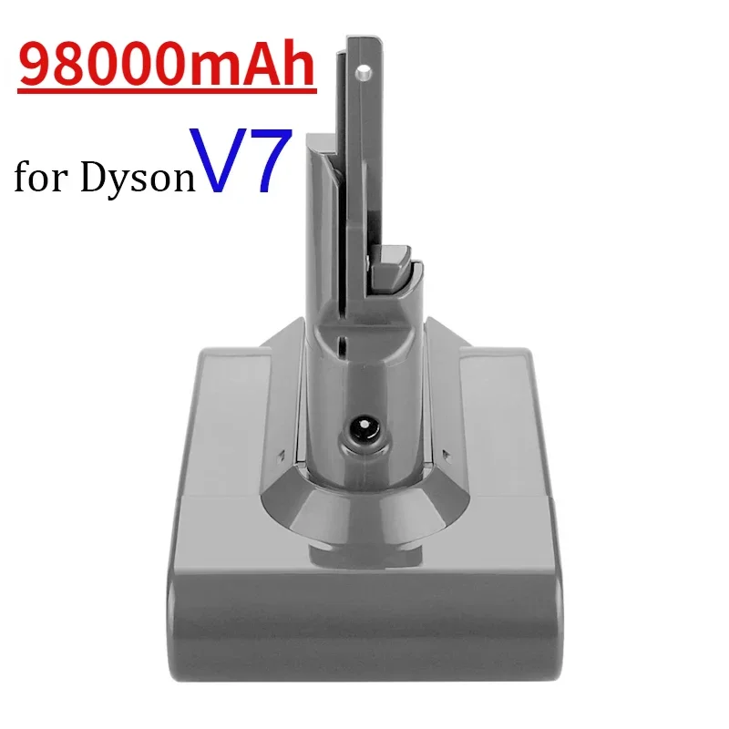 2024 Neue Dyson V7 Batterie 21,6 V 98000Mah Li-Lon Akku Fur Dyson V7 Batterie Tier Pro Staubsauger Ersatz