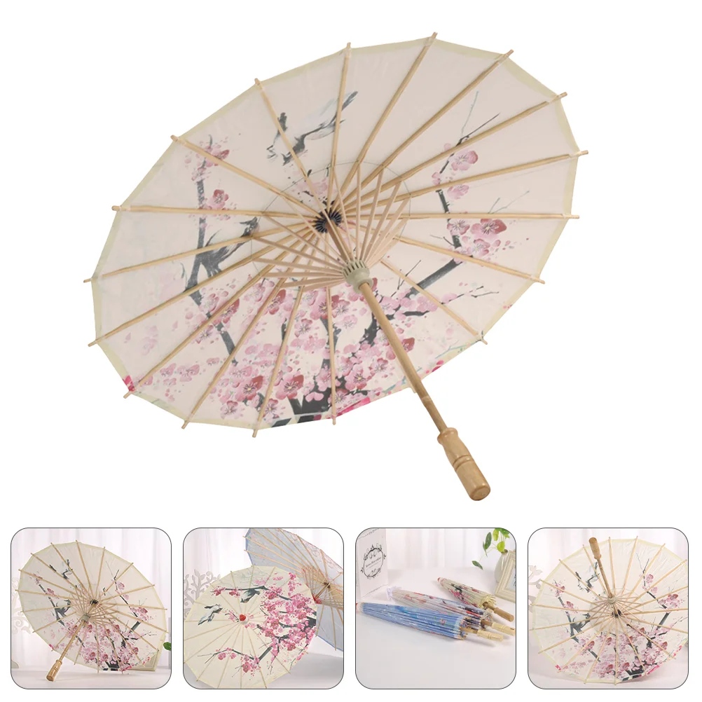 

Chinese Oiled Paper Japanese ParasolAsian Rainproof Parasol Dancing Props for Wedding Party Favors Jellyfish umbrella