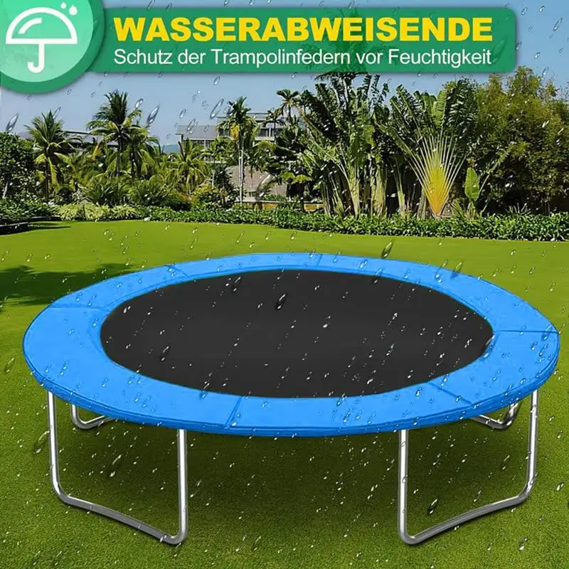Trampoline Safety Pad 8Ft Round Trampoline Spring Padding Surround Spring Foam Cover Waterproof Replacement Pad