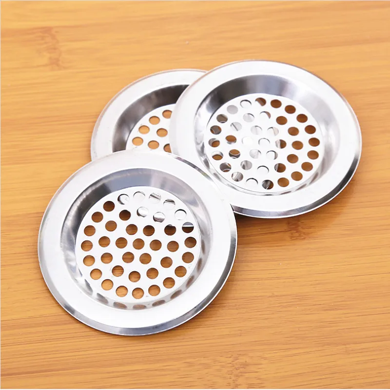 1/2PCS Stainless Steel Clean And Clog-free Sink Highly Recommended High-quality Shower Hair Catcher For Bathroom Drain Clog-free 2