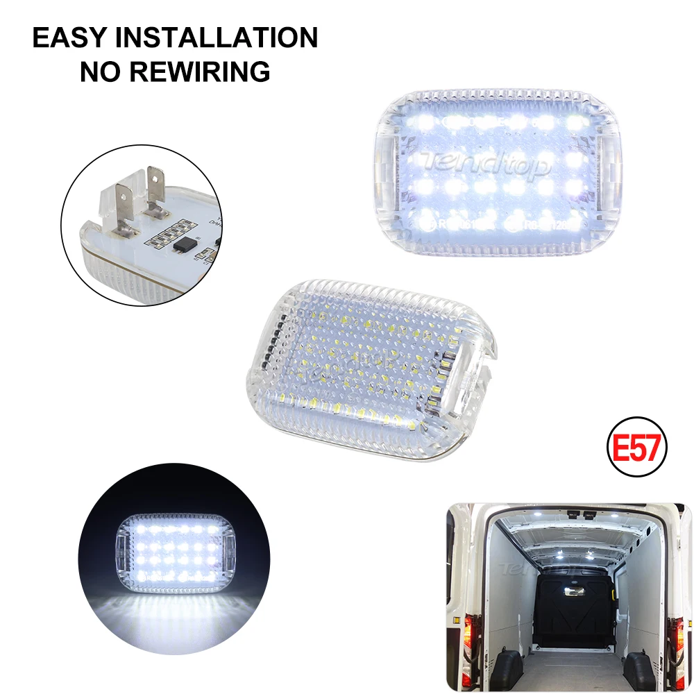 Led Interior Cargo Dome Light Per Transit 150/250/350/350 Hd Van Transit Connect Per Ford Cargo Transit Van 2014- Transit 350 Hd