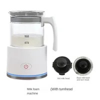 500ml Electric Milk Frother Milk Frother Intelligent Temperature Control Fancy Coffee Heated Milk Milk Frother for Home Use 2