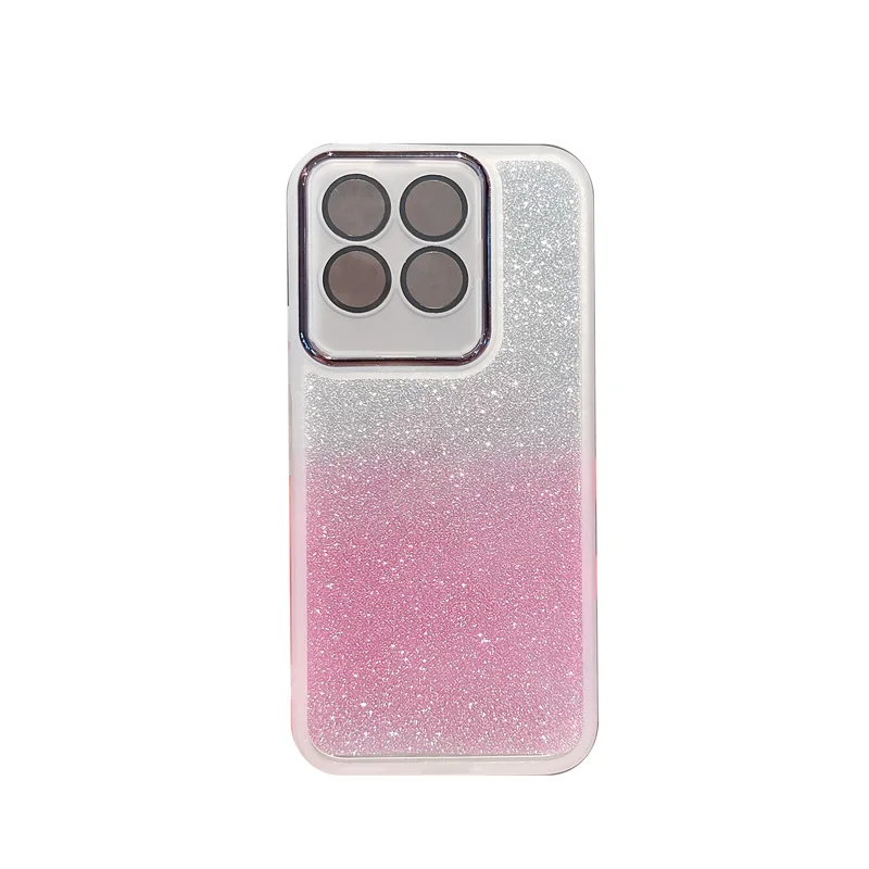 Elegant Glitter Soft Silicone Clear Case