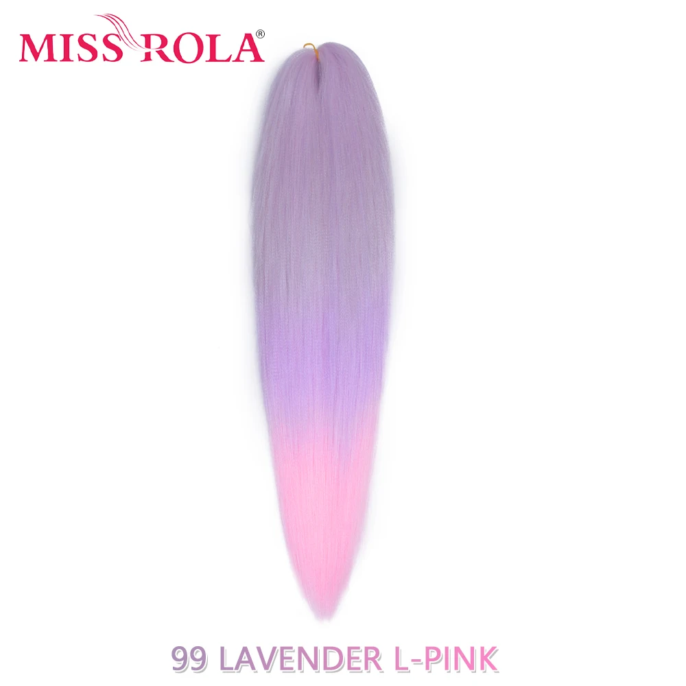 Miss Rola Synthetische Großhandelspackung 5 Stück 24 Zoll 100g Vorgestrecktes Jumbo Flechthaar Kanekalon Rosa Twist Braid Haarverlängerung – Detail 7