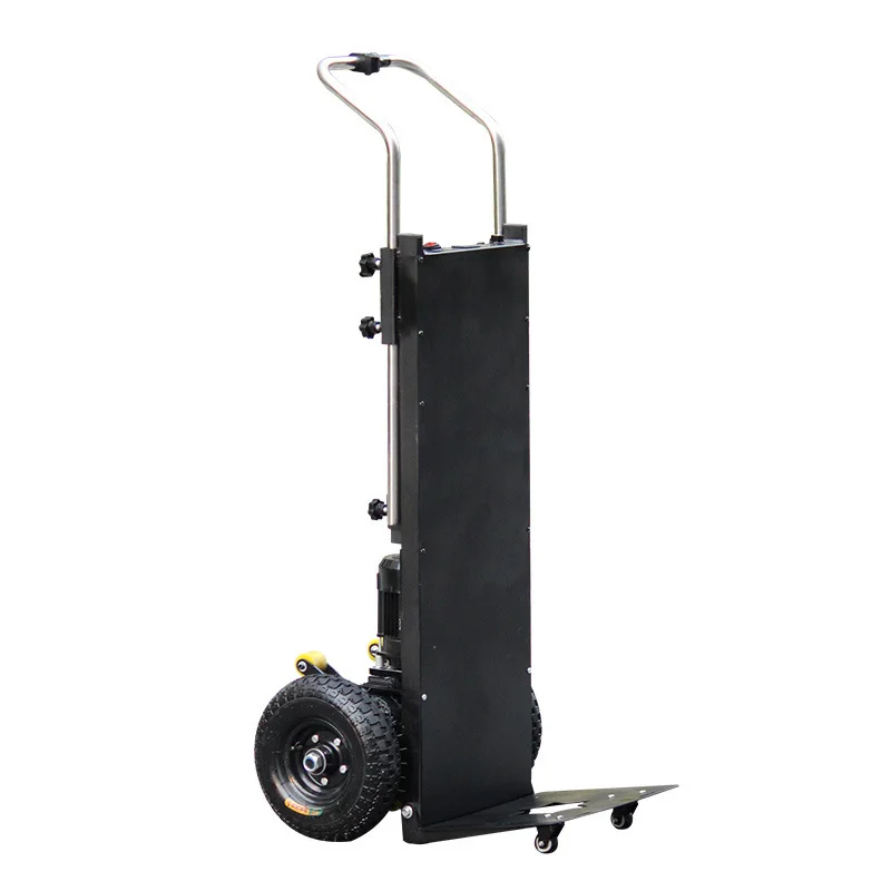 

300kg 1200W Electric Stair Climbing Car Hand Trolley Stair Climber Climbing Cart Flat Truck With Battery Up And Down Stair Climb