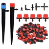 20Pcs Adjustable Drip Irrigation Sprinklers, 1/4'' Micro Drippers for Watering System, Emitter for Garden Plants 1