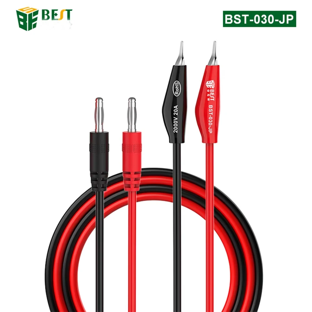 BST-030-JP Netzteil Ausgang Kabel 2000V 20A Bananen Stecker Krokodil Clip Multimeter Handy Reparatur Werkzeuge Verbindungsleitung