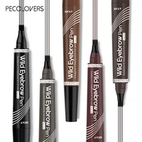 4 Points Eyebrow Pen Long Lasting Liquid Eyebrow Tattoo Pen Cosmetic Waterproof Microblading Eyebrow Pencil 2