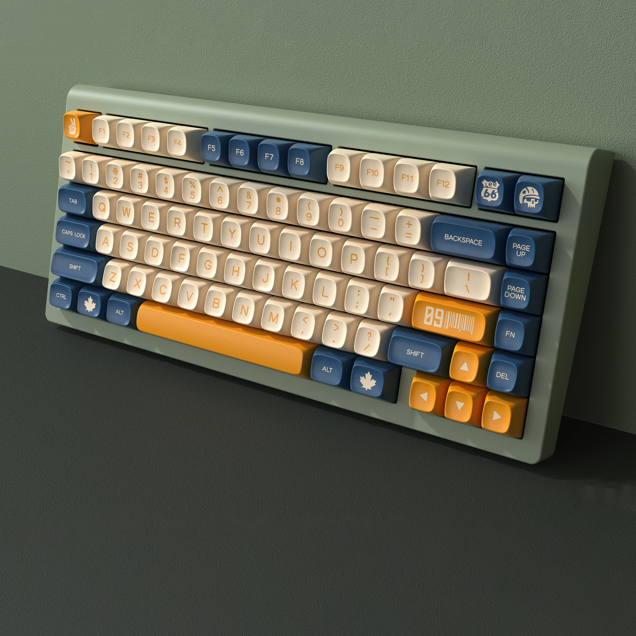 아동용 키캡 세트, 청바지, PGA 프로필, ABS 소재