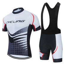 2022 novo conjunto de ciclismo conjunto de camisa de ciclismo verão anti-uv mtb conjunto de bicicleta dos homens terno pro equipe de corrida uniforme roupas de ciclismo