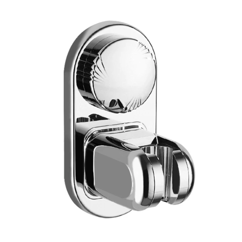 

Angle Adjustable Shower Head Holder Self-adhesive Handheld Shower Bracket Wall Mount Showerhead Holder