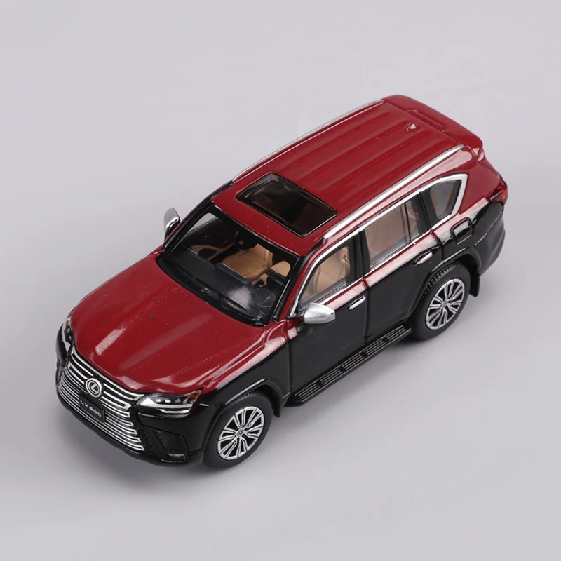 GCD 1:64 LX600 합금 모델 자동차 정적 모델 장난감 컬렉션 장식품
