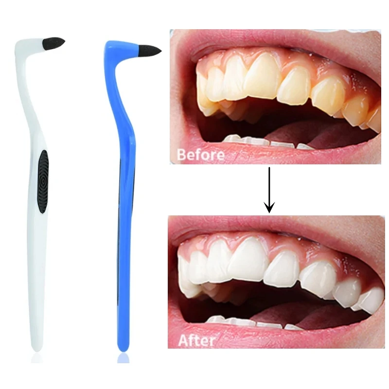 

Dental Tooth Stain Eraser Sponge Remover Tartar/Tea/ Smoke Stains Orthodontic Toothbrush Teeth Whitening Oral Care Tool