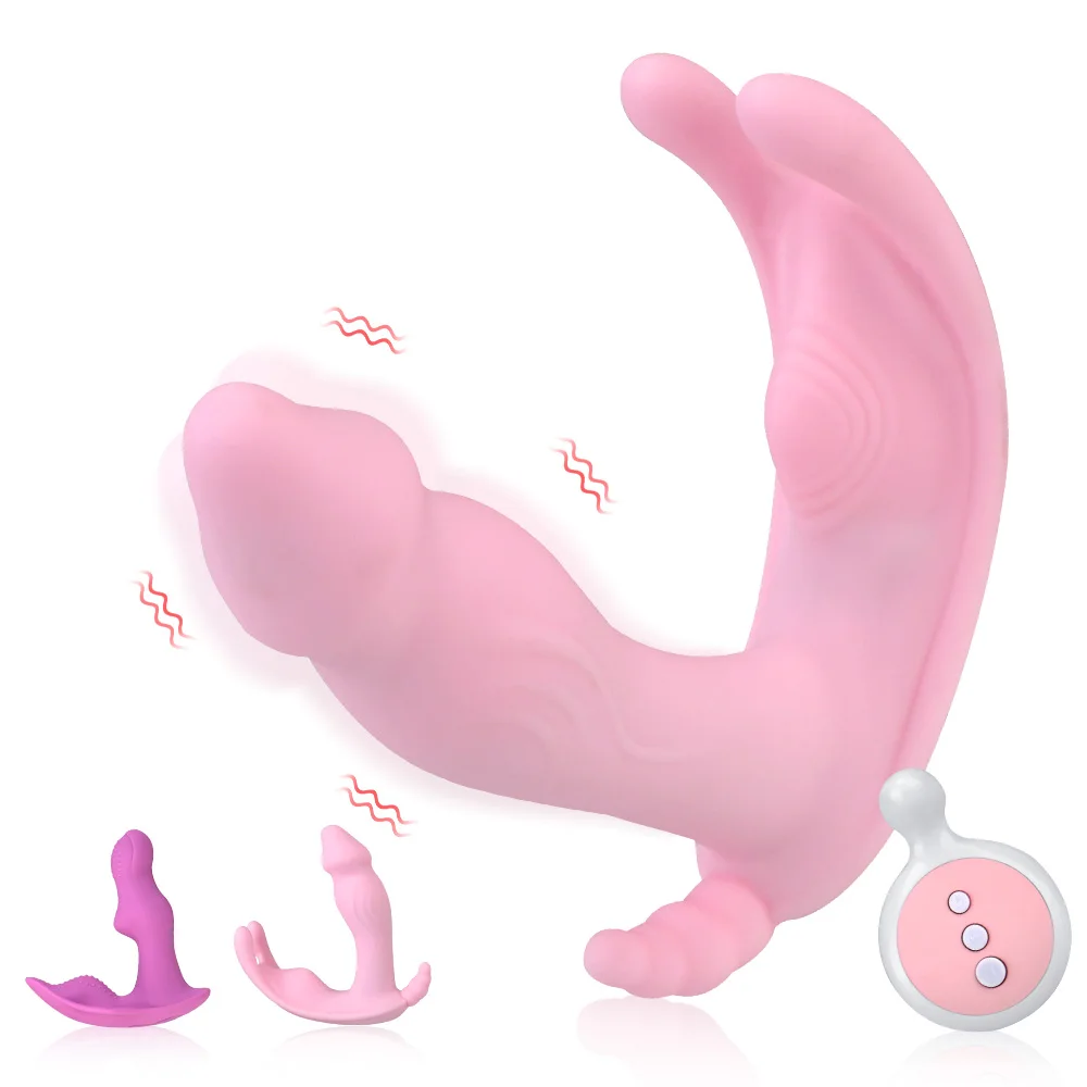 Wireless Remote Clitoris Stimulator G-spot Wearable Vibrator_voghion.com