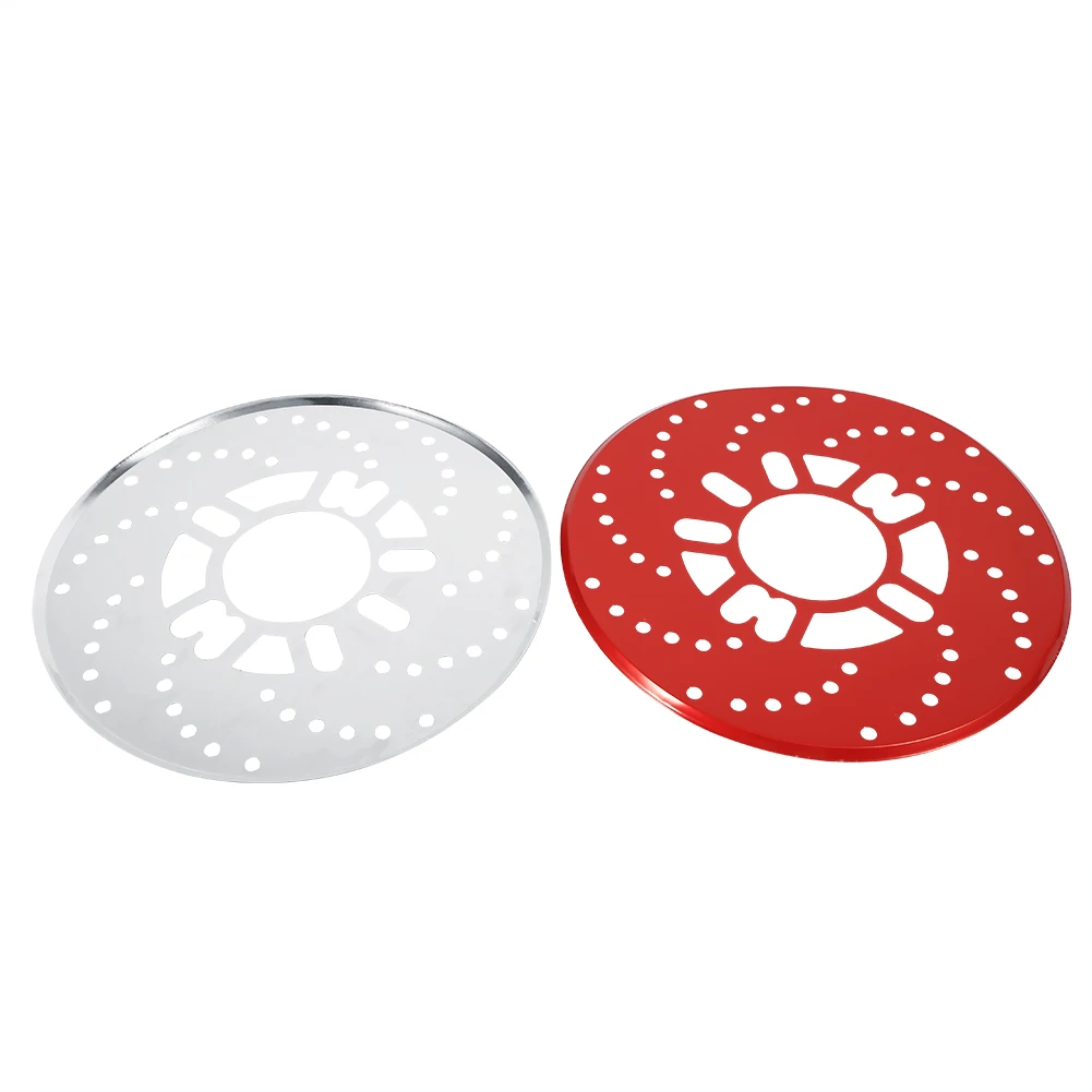 자동 알루미늄 합금 디스크 브레이크 로터 트림 장식 커버, 개조 26cm, 세트당 2 개