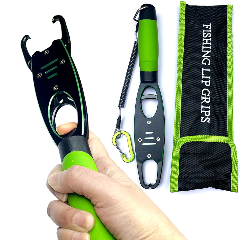 

Aluminum Fishing Tools Portable Light Fish Grip Fishing Gripper Grabbber Fishing Tool 18kg Loading Fishing Pliers Fishing Tackle