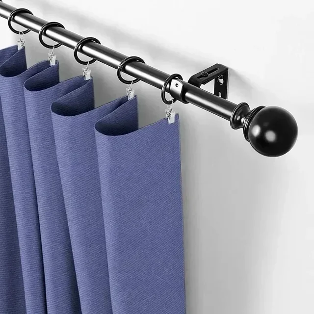 Mini Clips de rideau en métal avec crochet, 10 à 100 pièces, crochet de draperie en fer massif en acier inoxydable, accessoires durables pour fenêtre de maison, décoration de maison 2